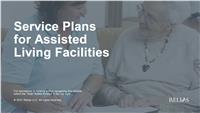 Service Plans for Assisted Living Facilities