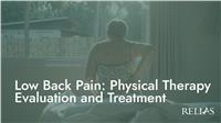 Low Back Pain: Physical Therapy Evaluation and Treatment