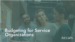 Budgeting for Service Organizations