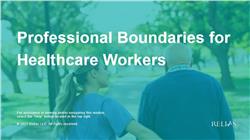 Professional Boundaries and Healthcare Workers